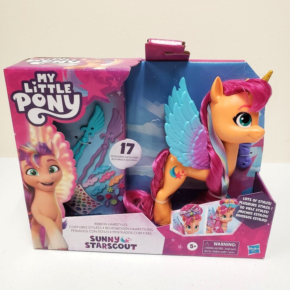 My Little Pony Sunny Starscout Ribbon Hairstyles